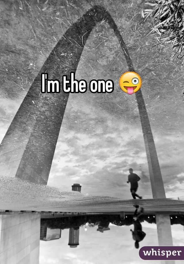 I'm the one 😜