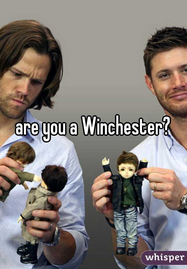 are you a Winchester?