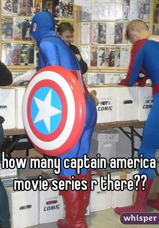how many captain america movie series r there??