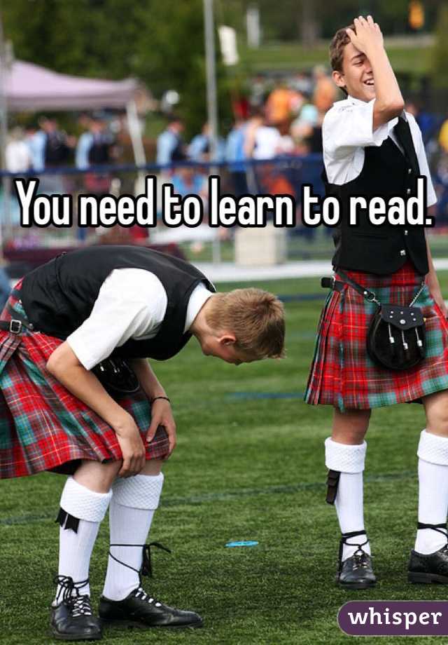 You need to learn to read. 