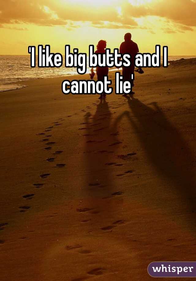 'I like big butts and I cannot lie'