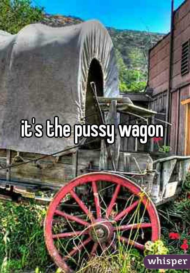 it's the pussy wagon 