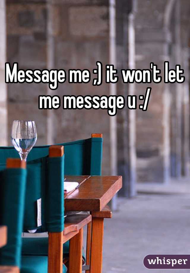 Message me ;) it won't let me message u :/ 