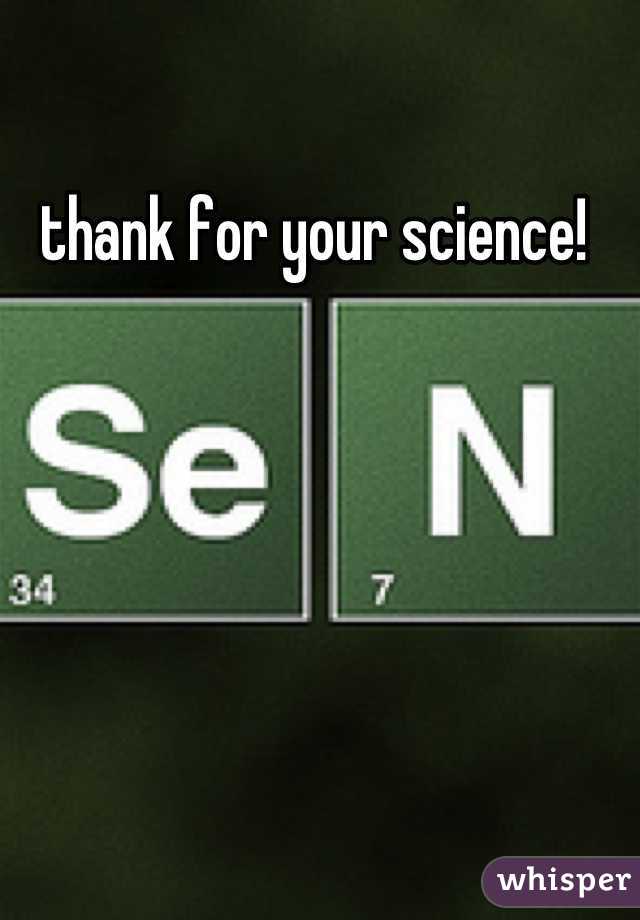 thank for your science! 