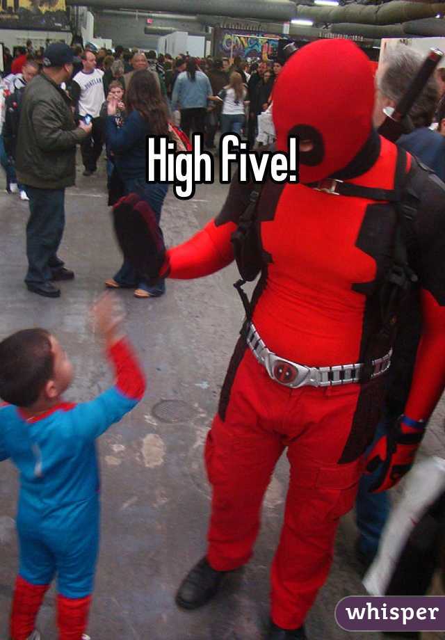 High five!