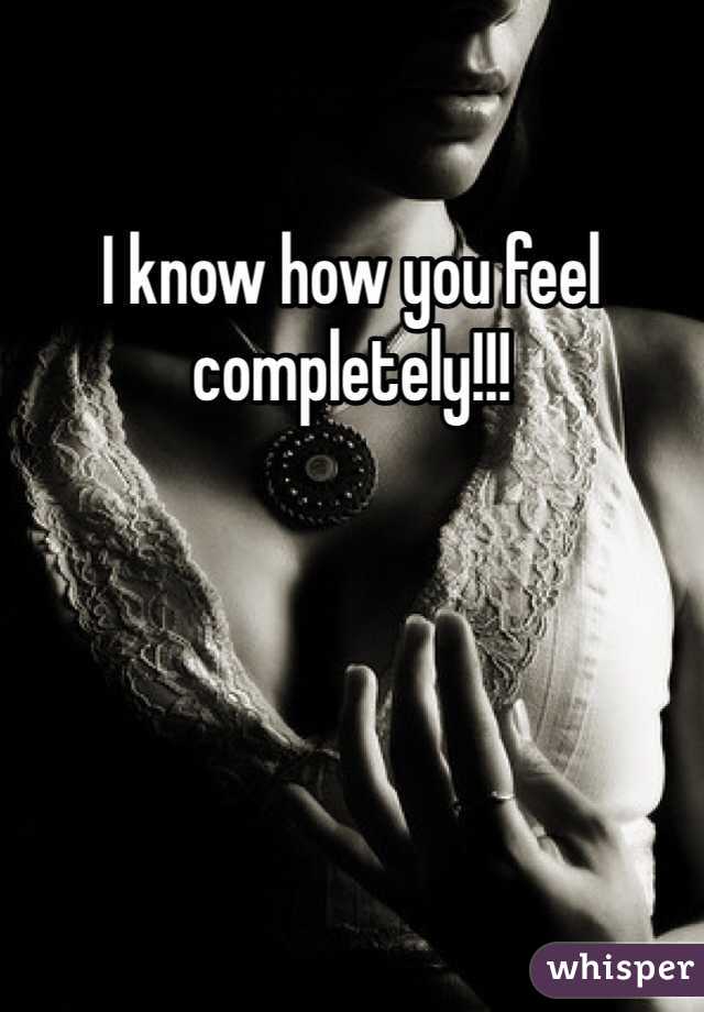 I know how you feel completely!!!