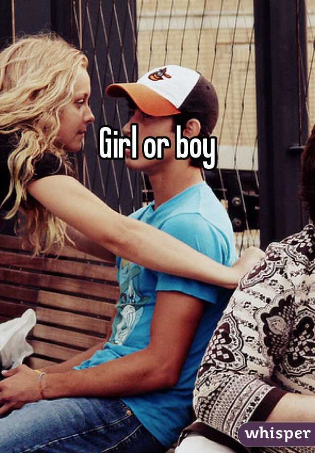 Girl or boy 