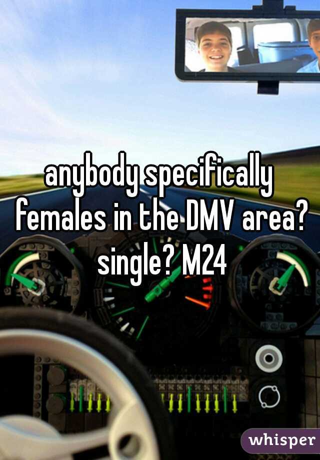 anybody specifically females in the DMV area? single? M24