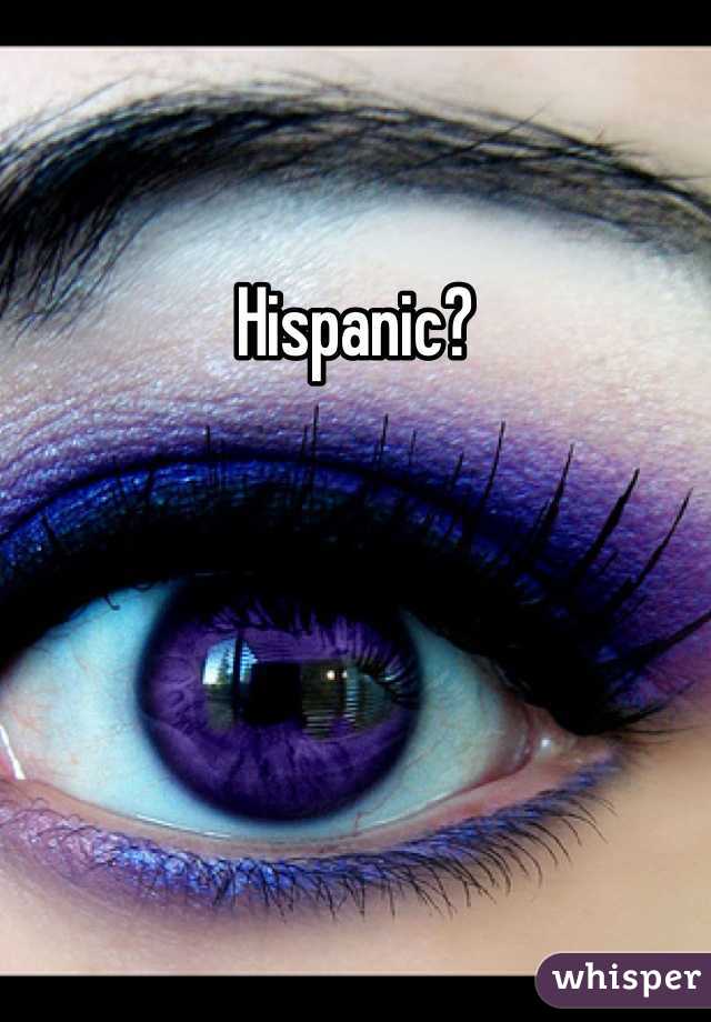 Hispanic?