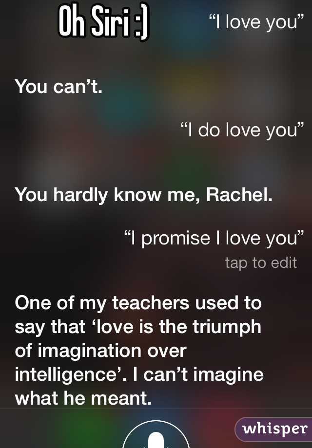 Oh Siri :)