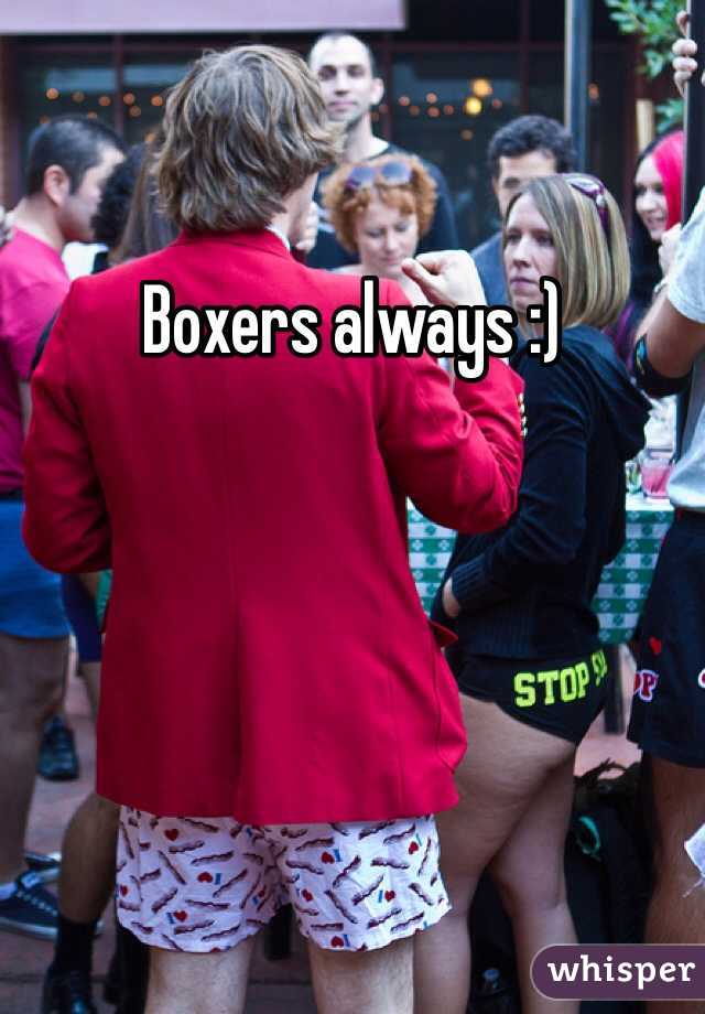 Boxers always :)
