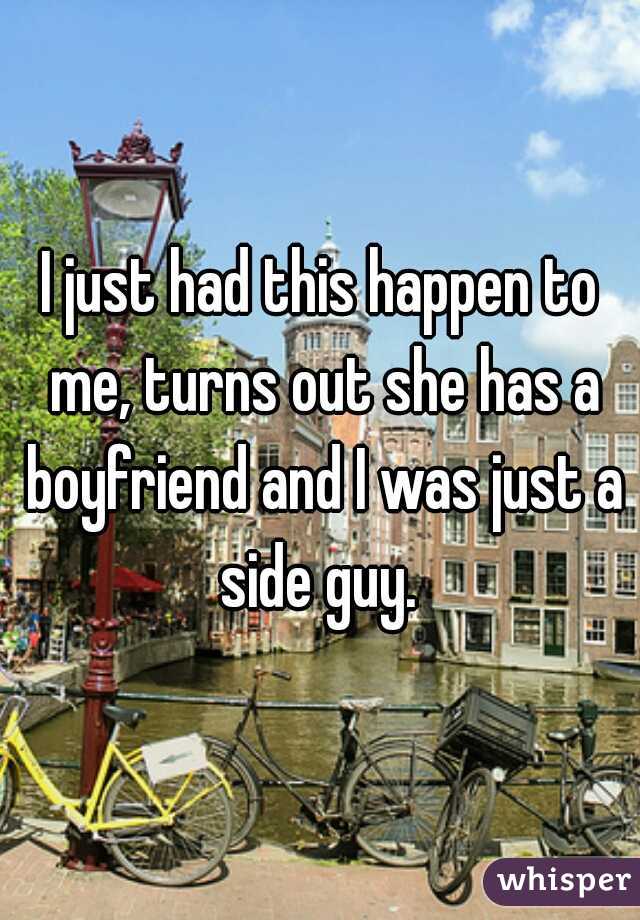 I just had this happen to me, turns out she has a boyfriend and I was just a side guy. 