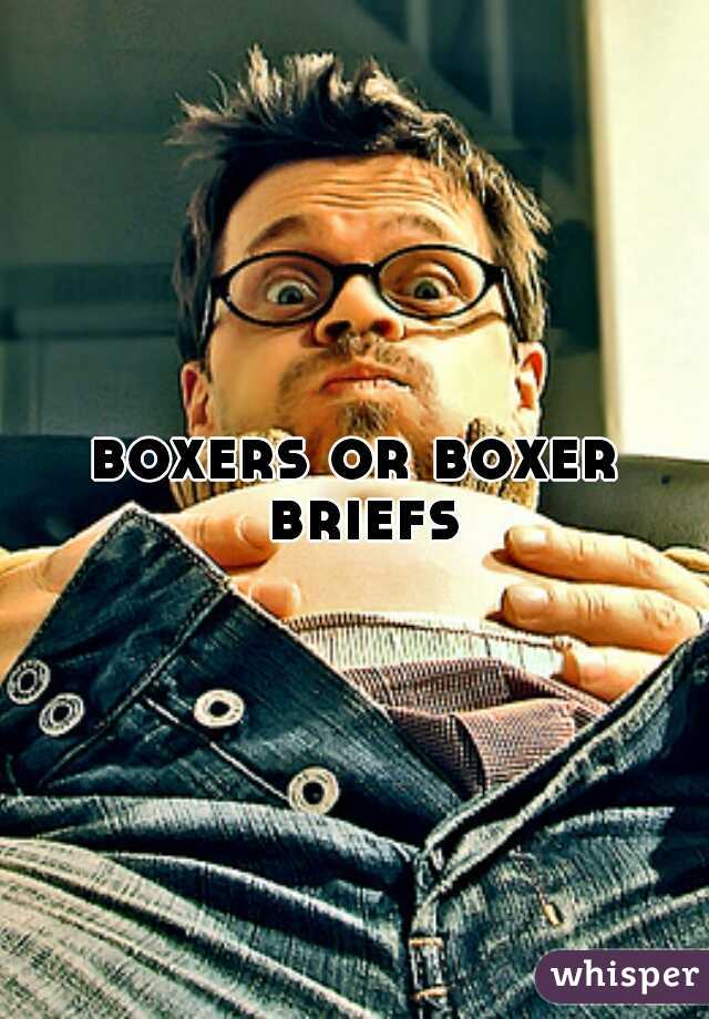 boxers or boxer briefs