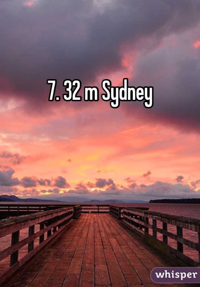 7. 32 m Sydney