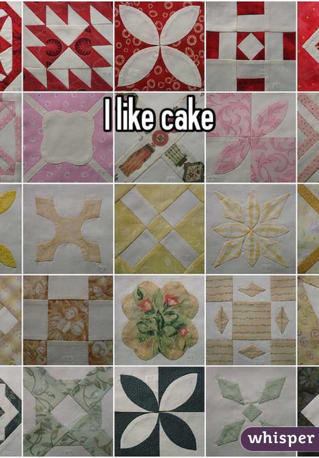 I like cake 