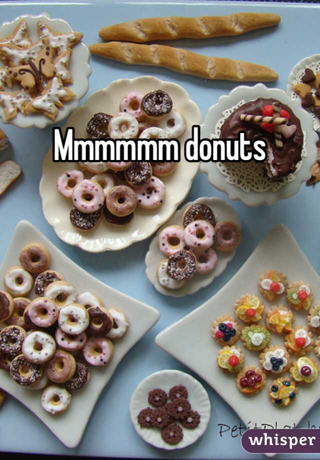 Mmmmmm donuts