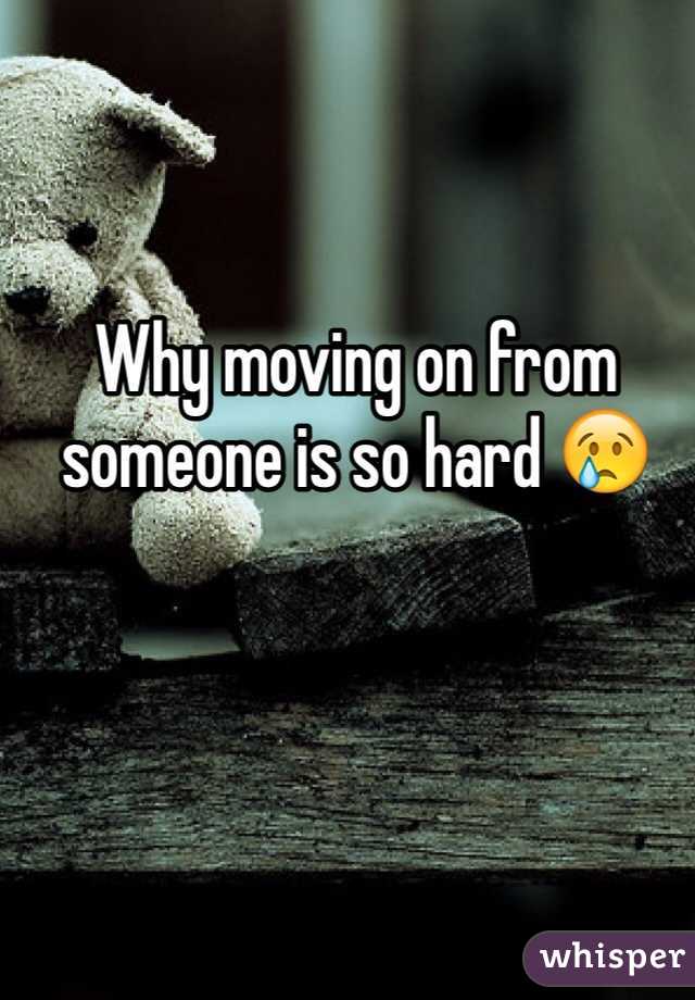 Why moving on from someone is so hard 😢
