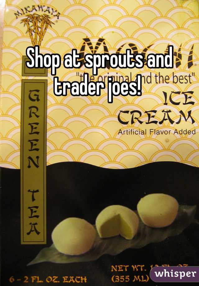 Shop at sprouts and trader joes! 