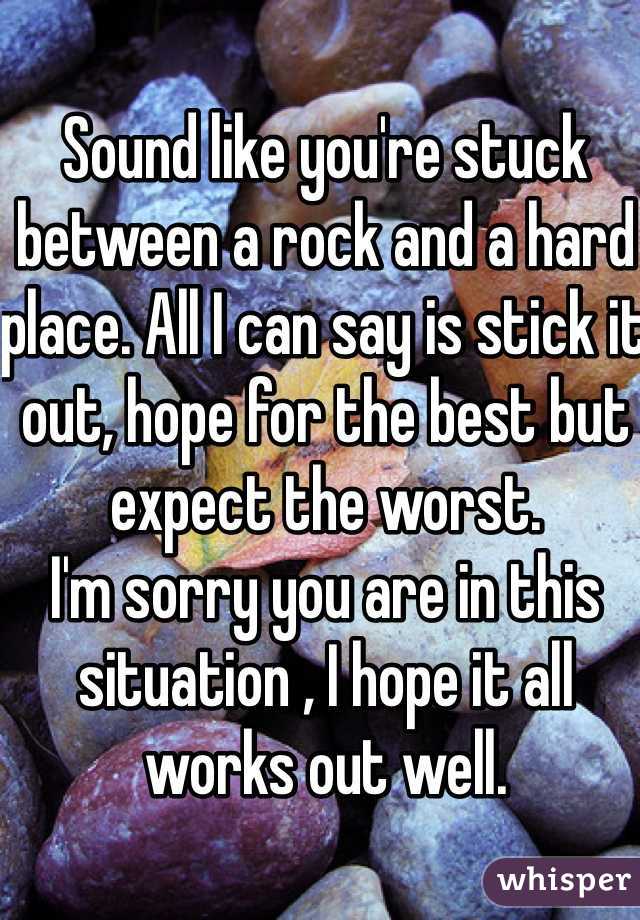 Sound like you're stuck between a rock and a hard place. All I can say is stick it out, hope for the best but expect the worst. 
I'm sorry you are in this situation , I hope it all works out well. 