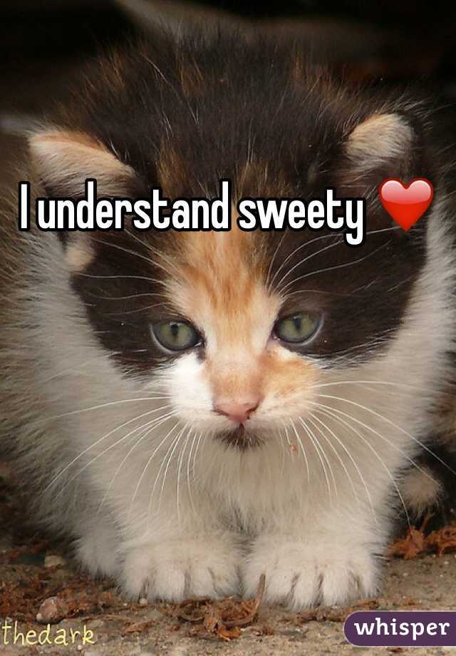 I understand sweety ❤️