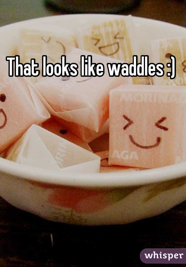 That looks like waddles :) 