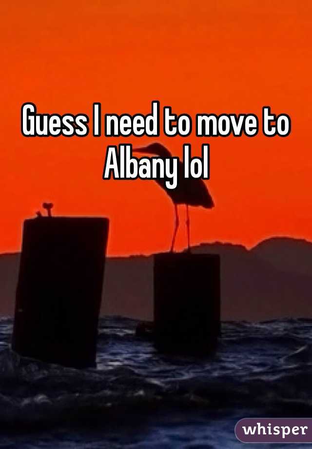 Guess I need to move to Albany lol 