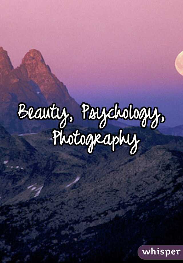 Beauty, Psychology, Photography