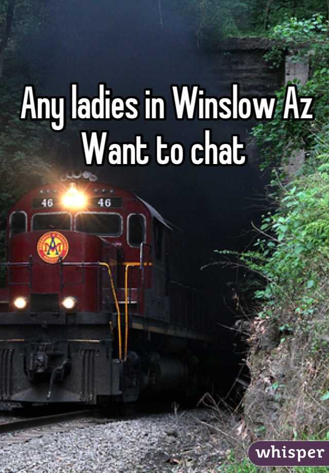 Any ladies in Winslow Az 
Want to chat 