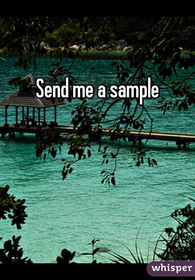 send-me-a-sample