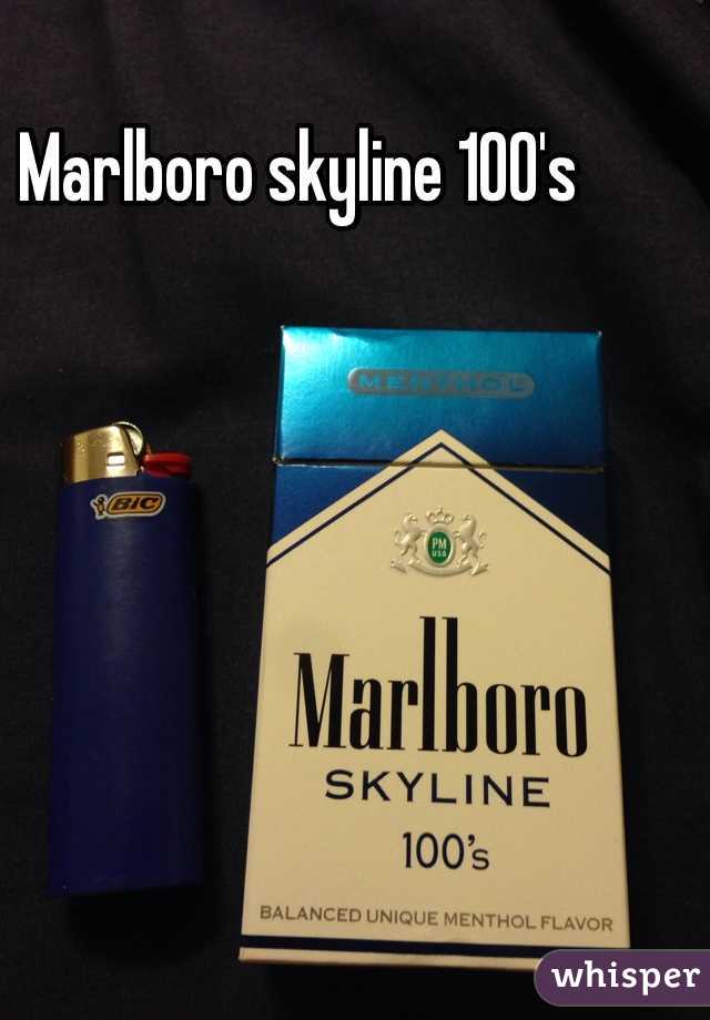 Marlboro skyline 100's 