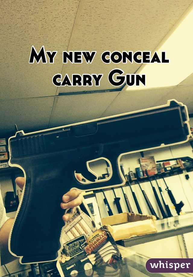 My new conceal carry Gun