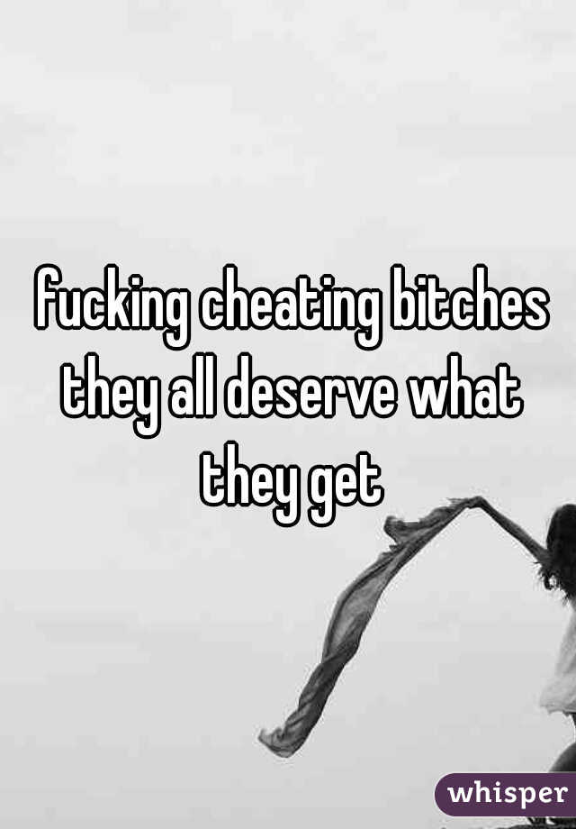  fucking cheating bitches they all deserve what they get