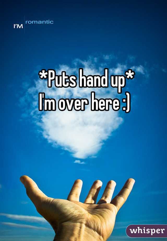 *Puts hand up* 
I'm over here :) 