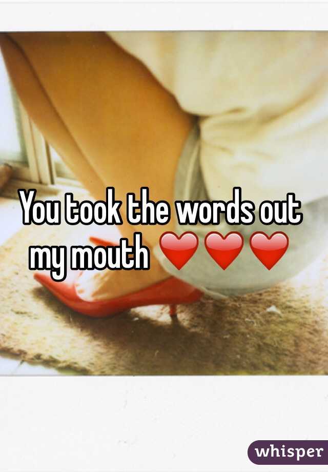 You took the words out my mouth ❤️❤️❤️