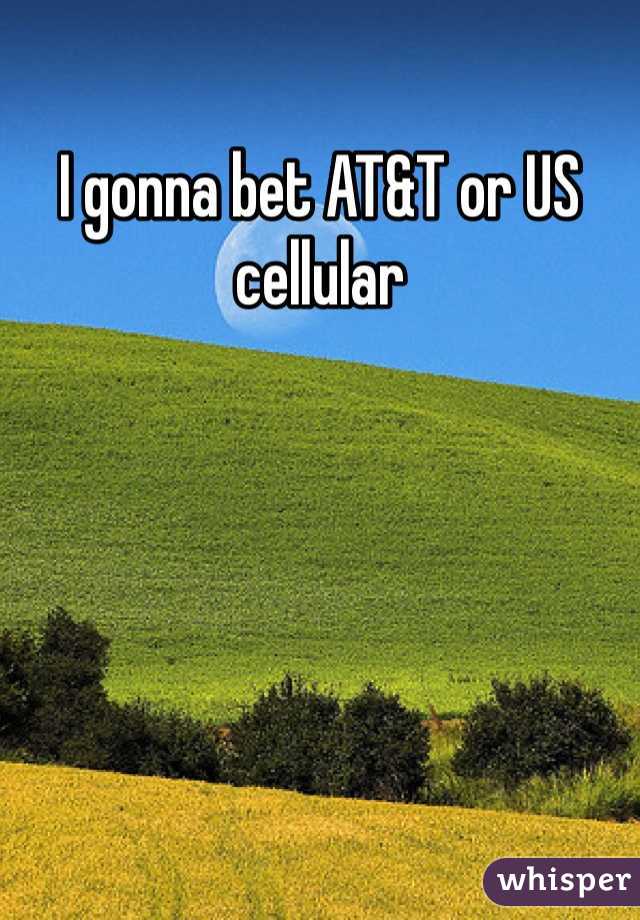 I gonna bet AT&T or US cellular 