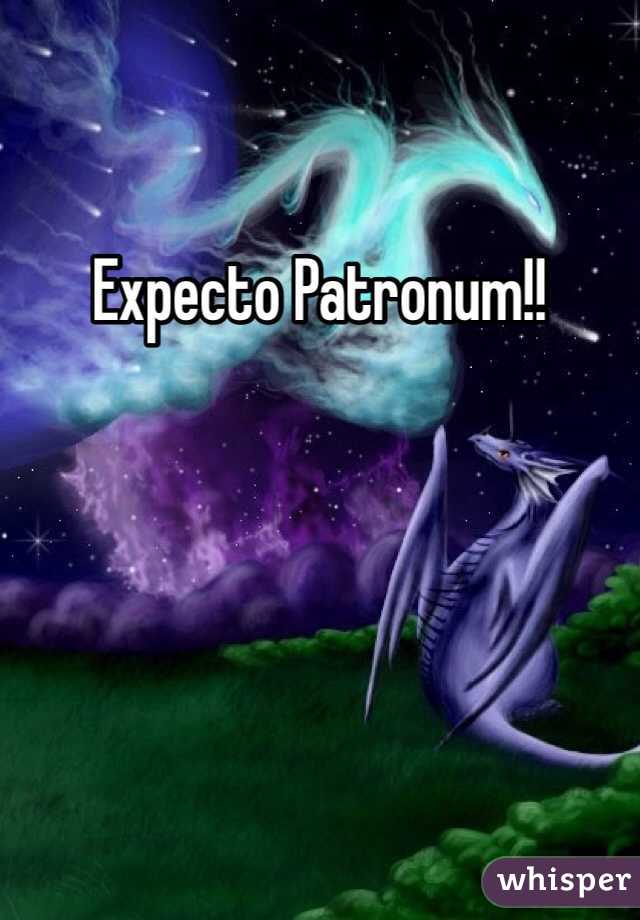 Expecto Patronum!!