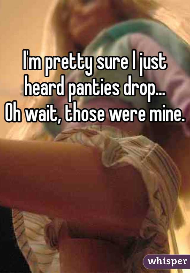 I'm pretty sure I just heard panties drop...
Oh wait, those were mine.