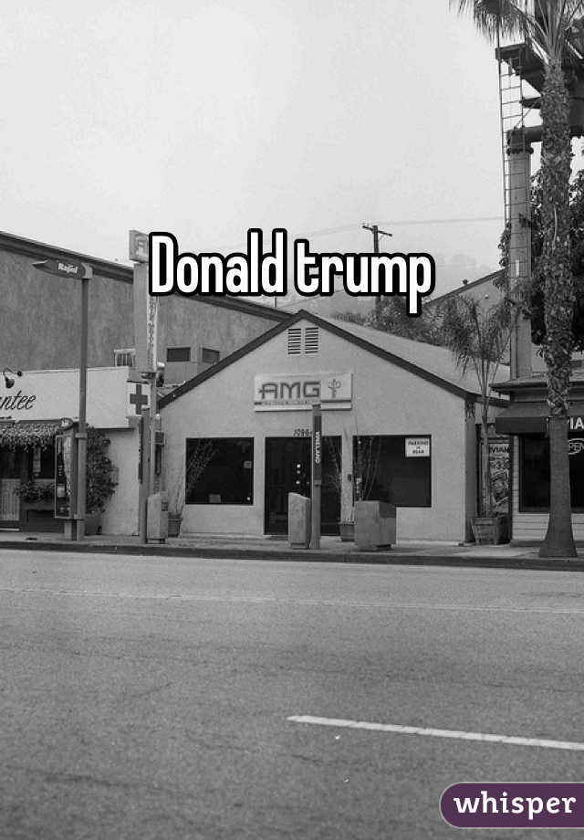 Donald trump 