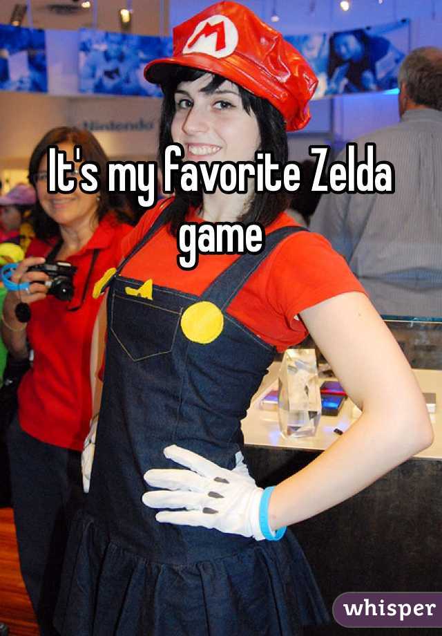 It's my favorite Zelda game