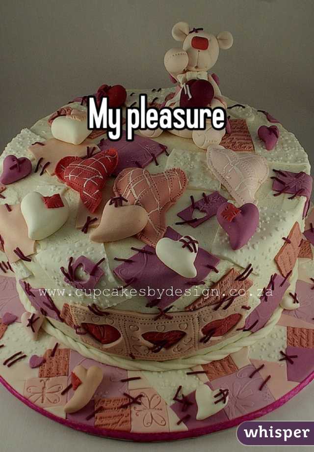 My pleasure