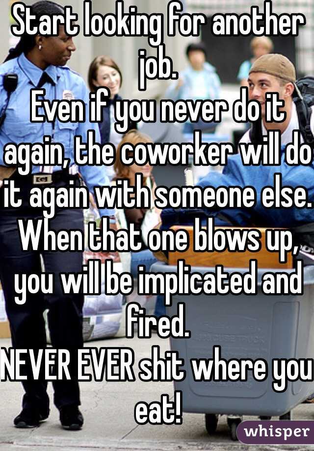 Start looking for another job.
Even if you never do it again, the coworker will do it again with someone else. When that one blows up, you will be implicated and fired. 
NEVER EVER shit where you eat!