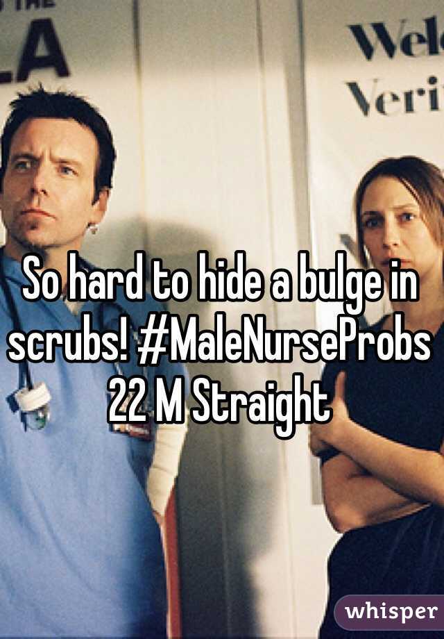 So hard to hide a bulge in scrubs! #MaleNurseProbs
22 M Straight