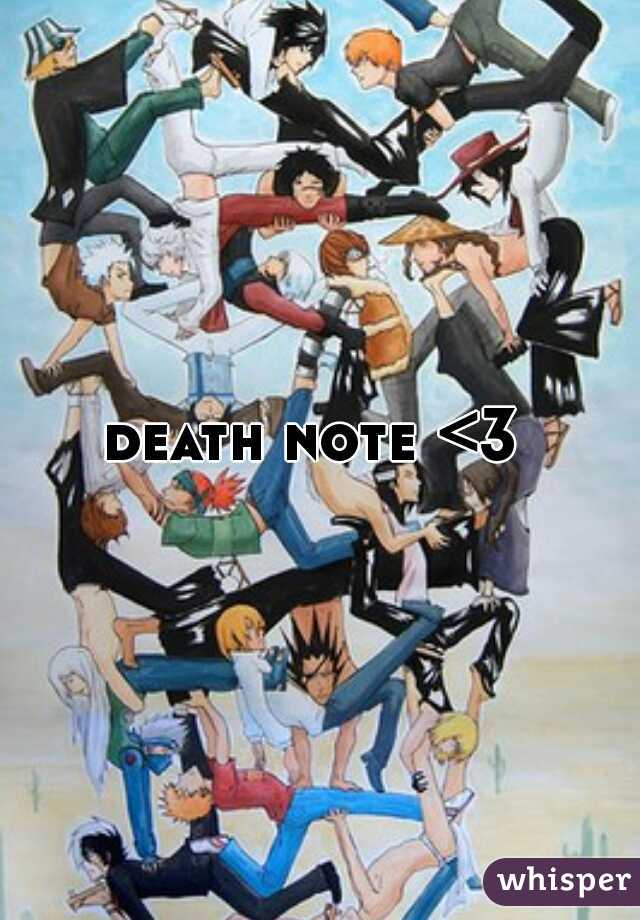 death note <3 