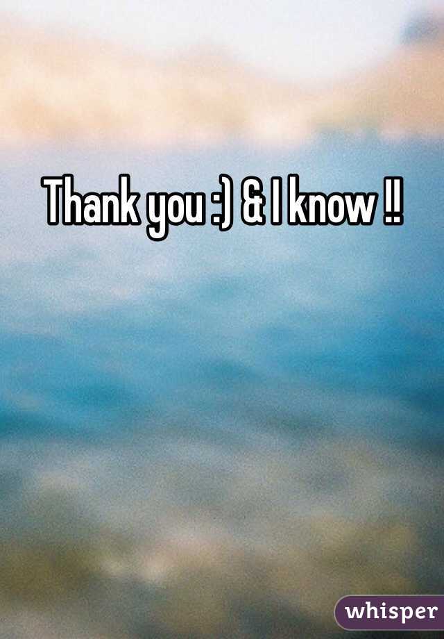 Thank you :) & I know !!