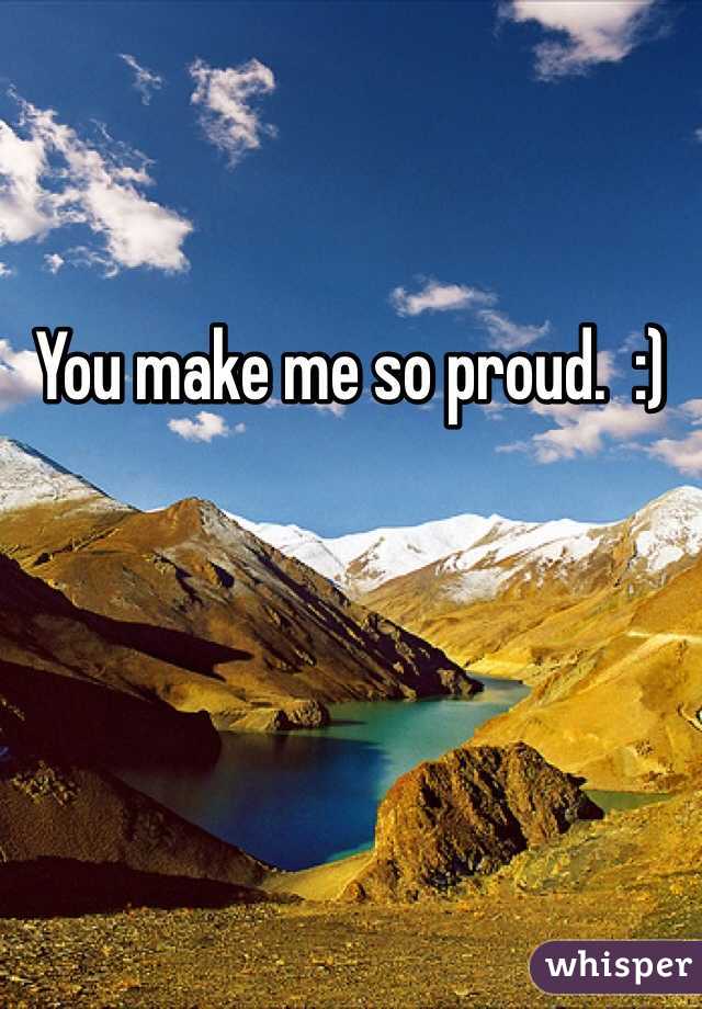 
You make me so proud.  :)