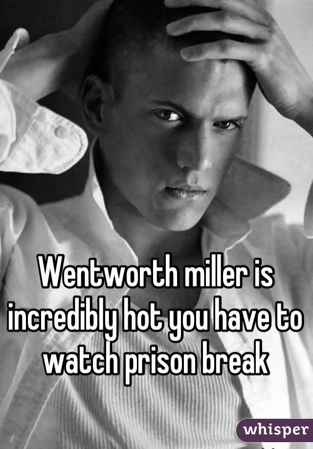 Wentworth miller is incredibly hot you have to watch prison break