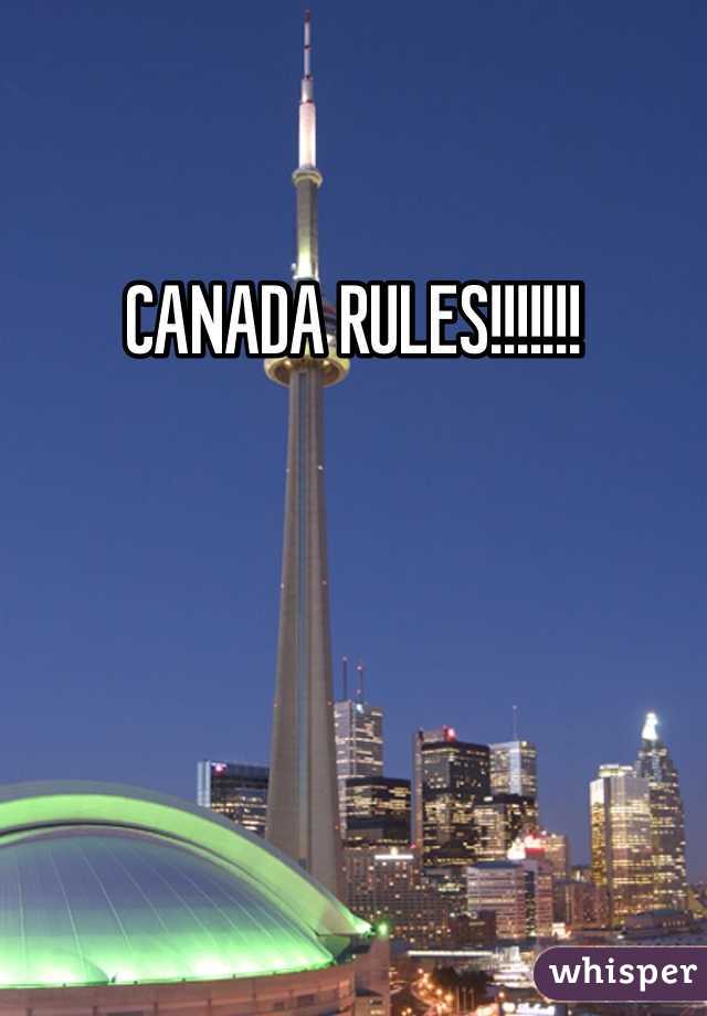 CANADA RULES!!!!!!!