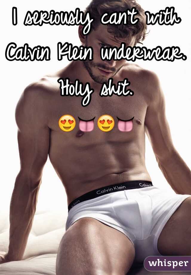I seriously can't with Calvin Klein underwear.
Holy shit.
😍👅😍👅