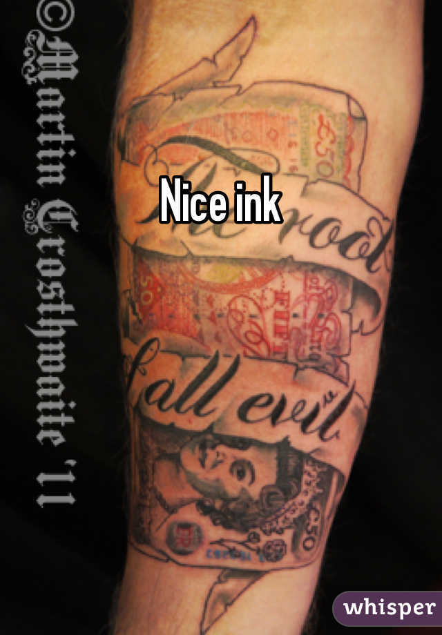 Nice ink 