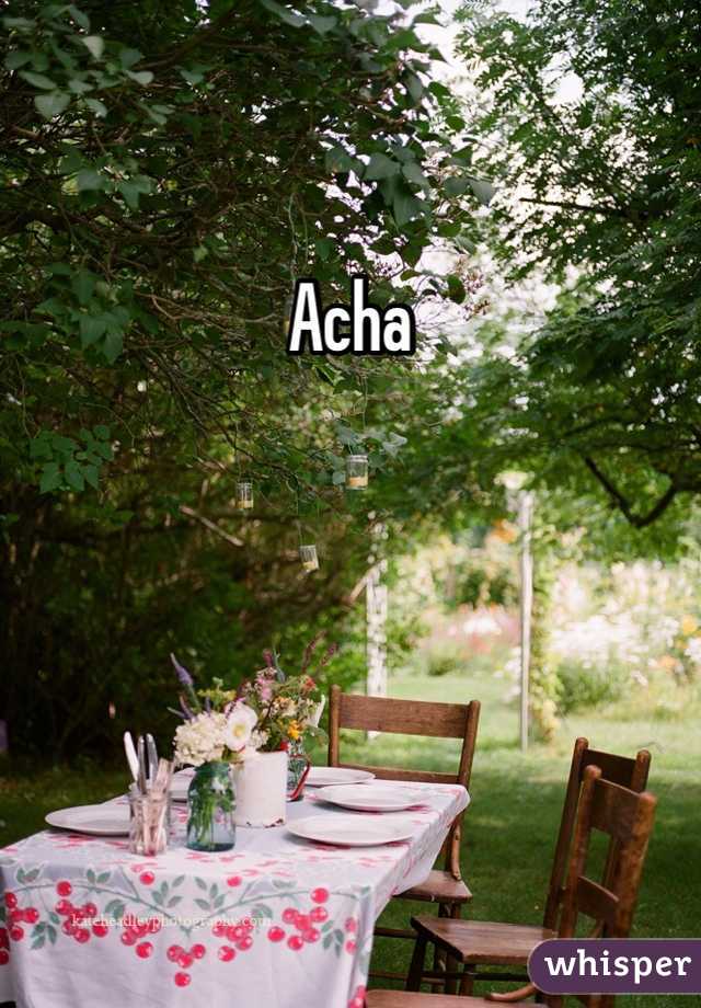 Acha 